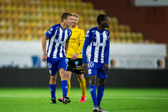 IFK Göteborg Pontus Wernbloom reagerar