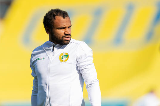 Hammarbys Serge-Junior Martinsson Ngouali före