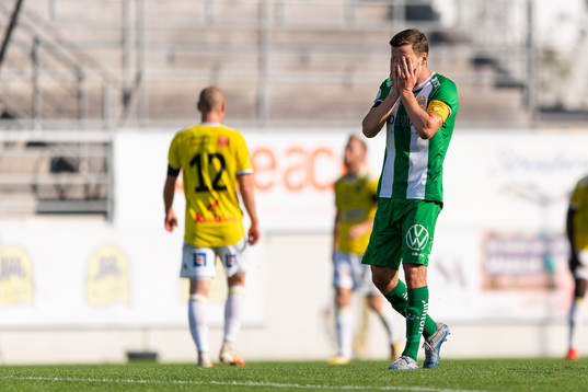 Hammarbys Jeppe Andersen deppar