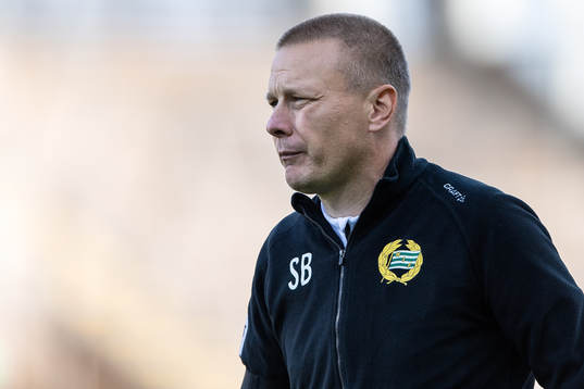 Hammarbys tränare Stefan Billborn