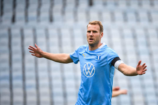 Malmö FFs Ola Toivonen jublar