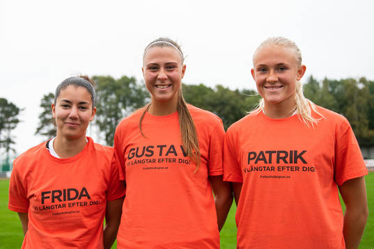 Lidköpings Hanna Boubezari, Emilia Hjertberg och Emilia