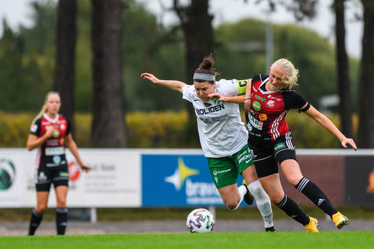 Moröns Hayley Dowd och Lidköpings Emilia Bengtsson