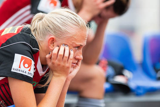 Lidköpings Emilia Bengtsson deppar