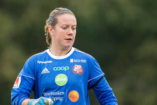 Lidköpings målvakt Sara Fröjd