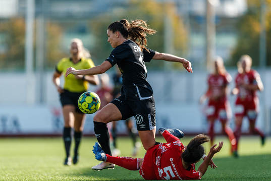Göteborgs Pauline Hammarlund och Piteås Sejde Abrahamsson