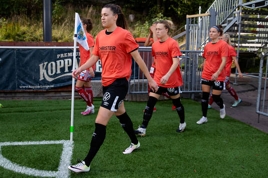Göteborgs Pauline Hammarlund på väg in för Line up