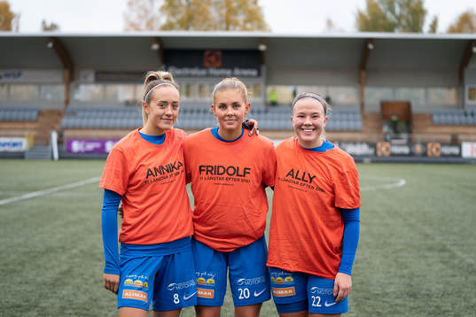Sunnanås Ellen Maund, Sofia Lindmark och Akuliina Korhonen