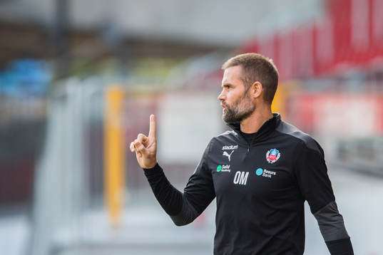 Helsingborgs tränare Olof Mellberg