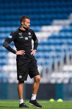 Helsingborgs tränare Olof Mellberg