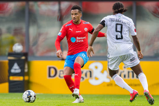 Helsingborgs Martin Olsson och Östersunds Francis