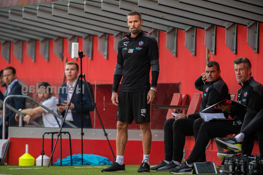 Helsingborgs tränare Olof Mellberg