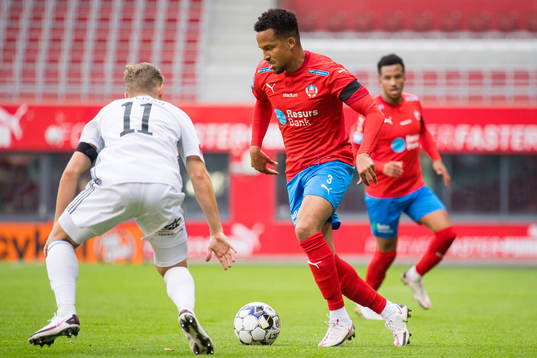 Helsingborgs Marcus Olsson och Östersunds Henrik Bellman