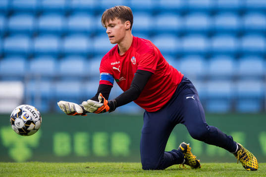 Helsingborgs målvakt Nils Arvidsson