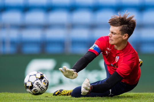 Helsingborgs målvakt Nils Arvidsson