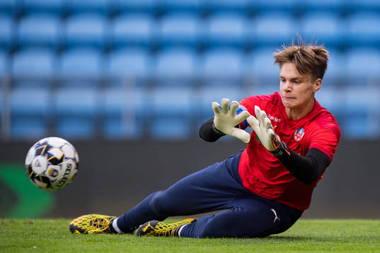 Helsingborgs målvakt Nils Arvidsson