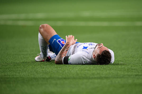 IFK Norrköpings Sead Haksabanovic har ont
