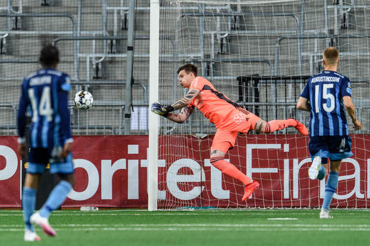 Djurgårdens målvakt Per Kristian Bråtveit