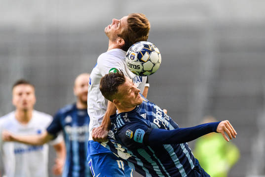 IFK Norrköpings Christoffer Nyman och Djurgårdens Fredrik