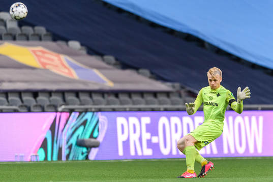 IFK Norrköpings målvakt Isak Pettersson