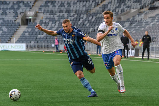 Djurgårdens Jesper Karlström och IFK Norrköpings