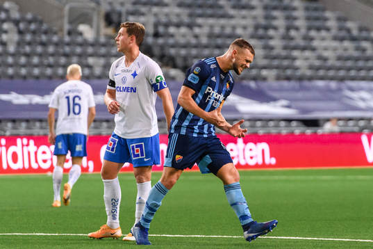 IFK Norrköpings Alexander Fransson och Djurgårdens Jesper