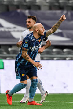 Djurgårdens Magnus Eriksson reagerar på domslut