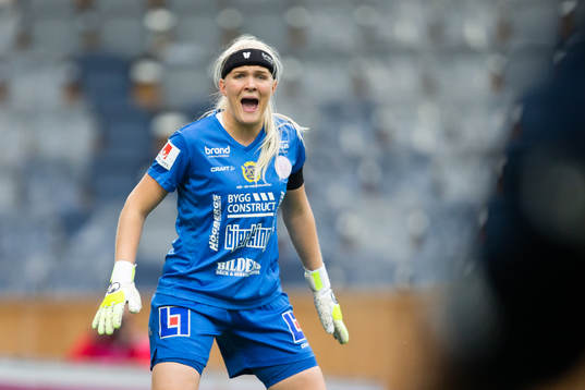Uppsalas målvakt Emma Holmgren