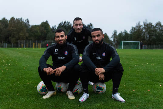 Mohanad Al Jarah, Adnan Hadzialic och Galvan Ayoub