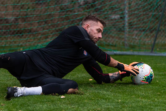 Målvakt Alexis Mitrovgenis