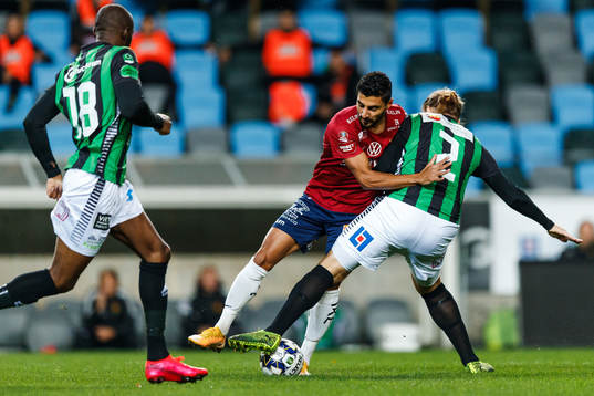 Örgrytes Ailton Jose Almeida och GAIS Charlie Weberg