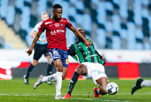 Örgrytes Abdoul Razak och GAIS Boris Lumbana