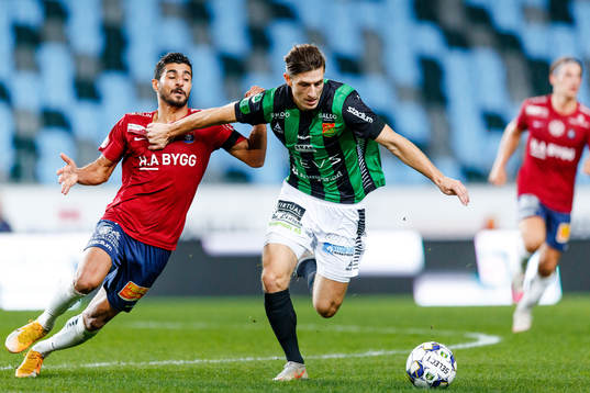 Örgrytes Ailton Jose Almeida och GAIS Adnan Maric