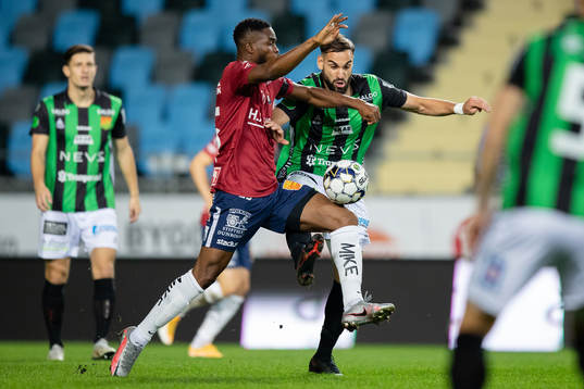 Örgrytes Abdoul Razak och GAIS Mervan Celik
