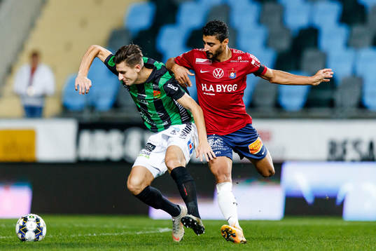 GAIS Adnan Maric och Örgrytes Ailton Jose Almeida