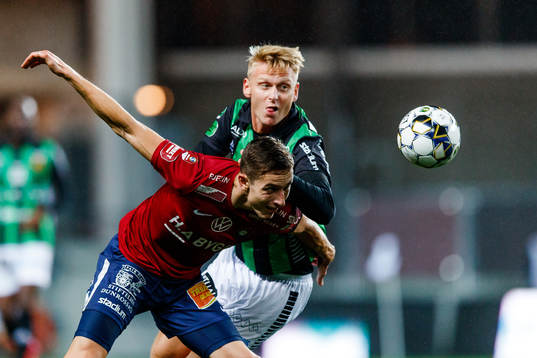 Örgrytes Lukas Browning Lagerfeldt och GAIS Joackim Åberg