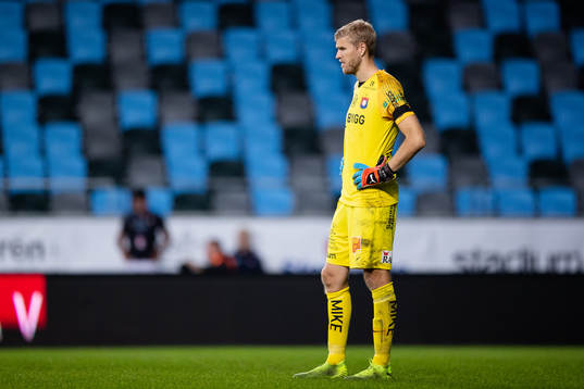 Örgrytes målvakt Fredrik Andersson