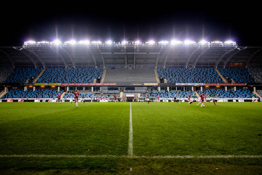 Tomma läktare på Gamla Ullevi