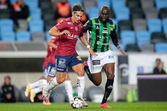 Örgrytes Kevin Ackermann och GAIS Boris Lumbana