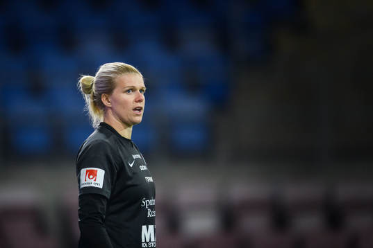 Eskilstunas målvakt Emelie Lundberg