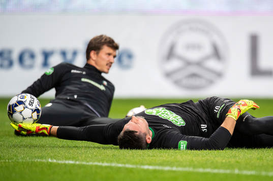 Varbergs målvakt Stojan Lukic