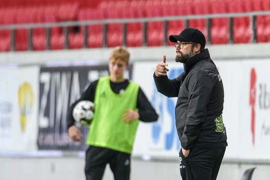 Varbergs tränare Joakim Persson