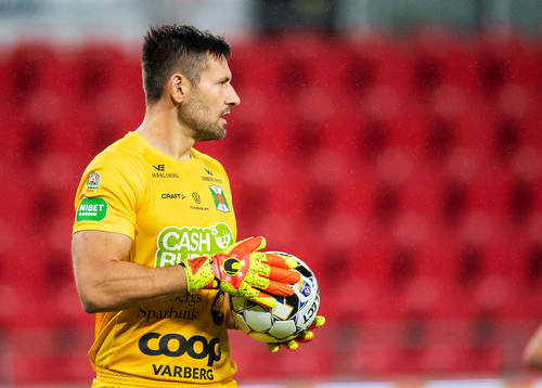 Varbergs målvakt Stojan Lukic