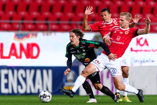 Varbergs Robin Book och Kalmars Erik Israelsson