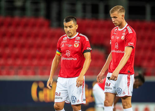 Kalmars Emin Nouri och Johan Stenmark deppar