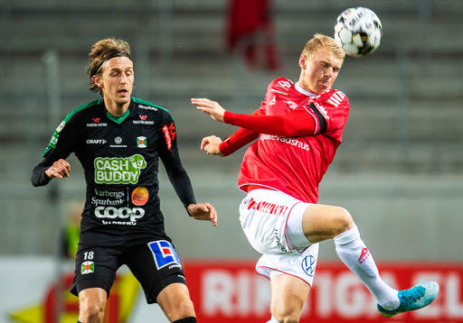 Kalmars Edvin Crona och Varbergs Joakim Lindner