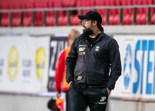 Varbergs tränare Joakim Persson
