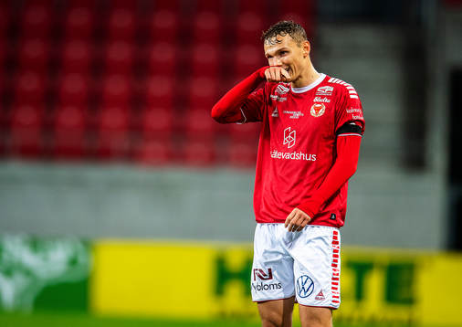 Kalmars Piotr Johansson deppar