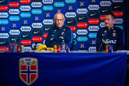 Lars Lagerbäck, head coach of the Norwegian national