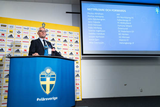 Claes Eriksson, acting head coach of the Swedish U21 team